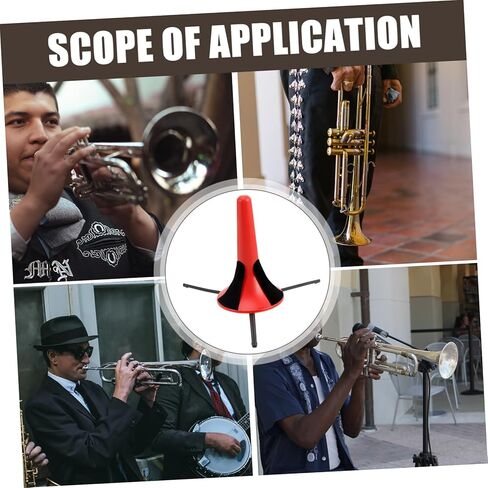 حامل مزمار محمول قابل للفصل بثلاثة أرجل لآلات النفخ، تصميم ثابت ومضغوط للموسيقيين للمبتدئين والطلاب in Kuwait