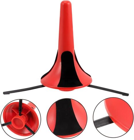 حامل مزمار محمول قابل للفصل بثلاثة أرجل لآلات النفخ، تصميم ثابت ومضغوط للموسيقيين للمبتدئين والطلاب in Kuwait