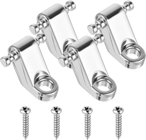 4 Pcs Electric Guitar String Retainers Tree Metal Silver Roller String Guide Replacement String Trees String Trees for Electric Guitar Guitar Roller String Retainers Silver Standard Roller String in Saudi Arabia