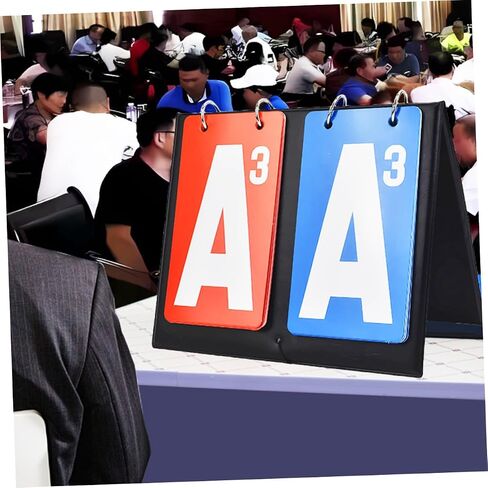 BESPORTBLE Portable Table Top Scoreboard for Sports Dual-Color Design Reusable Score Counter for Basketball Volleyball and Football Games in Saudi Arabia