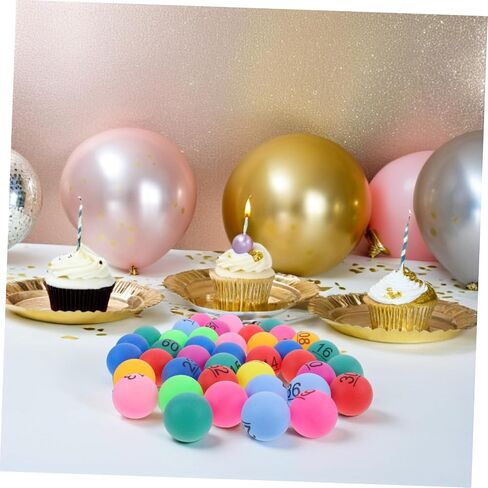 Sosoport 40pcs Colorful Bingo Prize for Raffles and Games Multi Numbered for Party Decorations Birthday Celebrations and Interactive Fun in Saudi Arabia