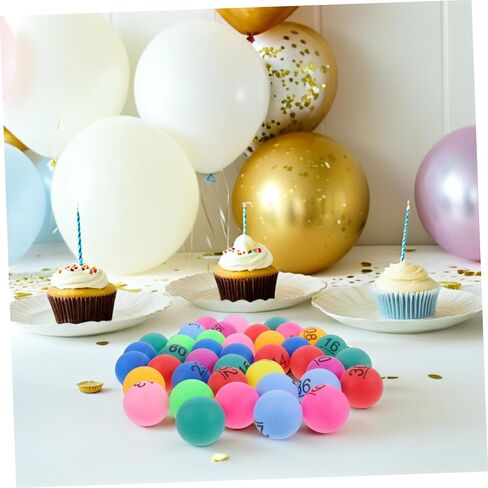 Sosoport 40pcs Colorful Bingo Prize for Raffles and Games Multi Numbered for Party Decorations Birthday Celebrations and Interactive Fun in Saudi Arabia