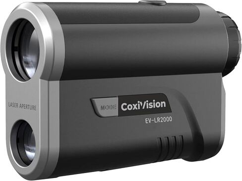 CoxiVision 1400 Yard HD Range Finder with Slope, 7X Magnification, Red OLED Display, BRD Mode, Angle Compensation, Scan in Kuwait