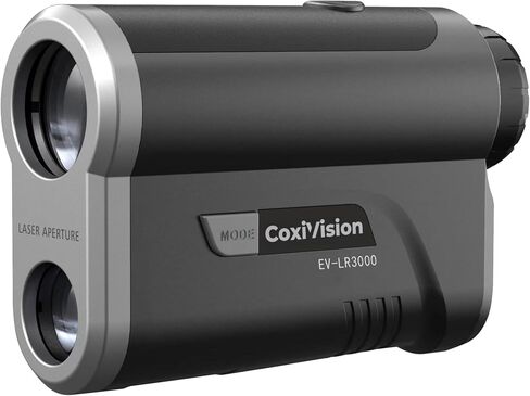 CoxiVision 1400 Yard HD Range Finder with Slope, 7X Magnification, Red OLED Display, BRD Mode, Angle Compensation, Scan in Kuwait