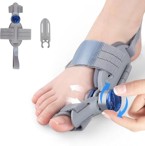 Bunion Corrector for Women & Men Big Toe: Adjustable Bunion Fix for Big Toe Separation Pain Relief - Orthopedic Bunion Splint with Straightener for Toes Alignment Hallux Valgus Correction in Kuwait