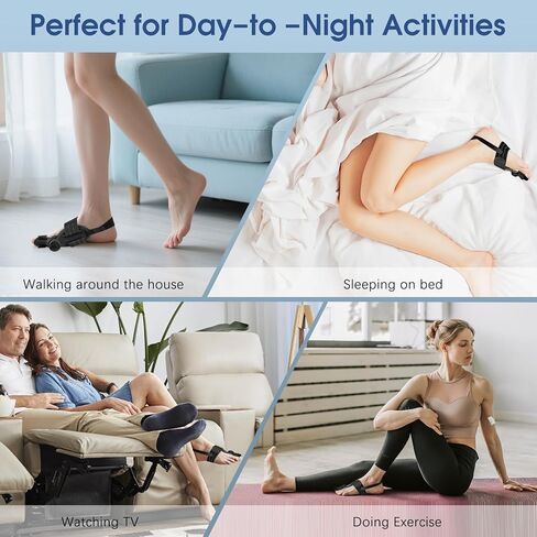 مصحح الورم للنساء والرجال إصبع القدم الكبير: إصلاح الورم قابل للتعديل لتخفيف آلام فصل إصبع القدم الكبير - جبيرة الورم العظمية مع مملس لمحاذاة أصابع القدم وتصحيح أروح القدم in Kuwait