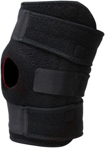 PartyKindom Sports Knee Pads Anti-Slip Support Sleeves for Mountaineering Large Size 23 * 57.5CM for Weight Over 75KG Breathable Knee Protectors for Hiking and Cycling in Saudi Arabia