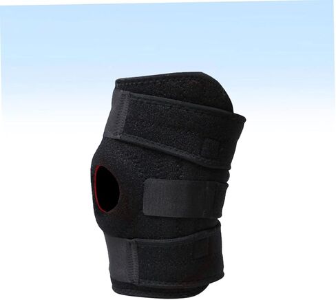 PartyKindom Sports Knee Pads Anti-Slip Support Sleeves for Mountaineering Large Size 23 * 57.5CM for Weight Over 75KG Breathable Knee Protectors for Hiking and Cycling in Saudi Arabia