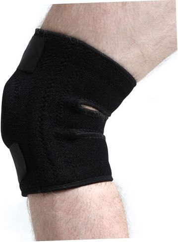 PartyKindom Sports Knee Pads Anti-Slip Support Sleeves for Mountaineering Large Size 23 * 57.5CM for Weight Over 75KG Breathable Knee Protectors for Hiking and Cycling in Saudi Arabia