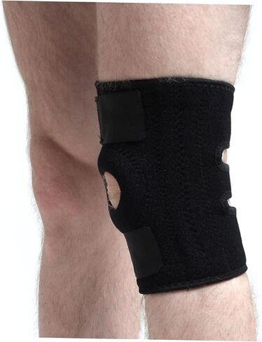PartyKindom Sports Knee Pads Anti-Slip Support Sleeves for Mountaineering Large Size 23 * 57.5CM for Weight Over 75KG Breathable Knee Protectors for Hiking and Cycling in Saudi Arabia