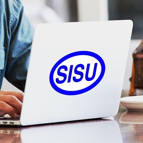 CafePress Sisu Bumper Oval Sticker Oval Car Bumper Sticker in Saudi Arabia