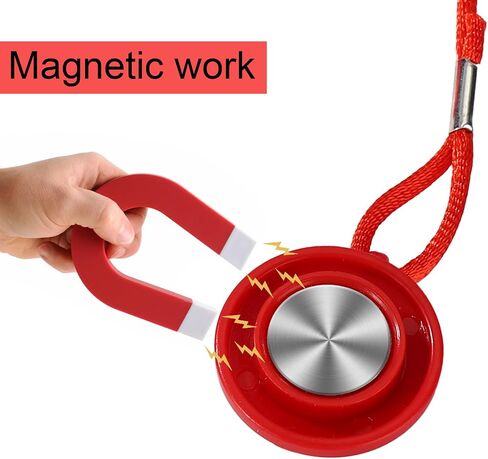 2pcs Universal Treadmill Magnet Safety Key with Clip, Treadmill Emergency Stop Key Replacement for Most Running Machines (Black & Red) in Saudi Arabia