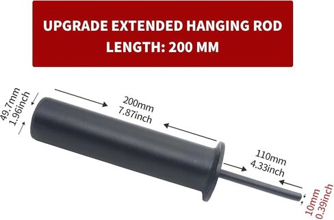 Weight Stack Pin and Spring Collar Weight Stack Extender Pin Commercial and Home Gym Accessories for Cable Tower and Functional Trainer Machine in Kuwait