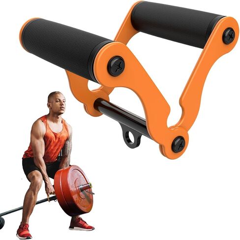 شريط على شكل حرف V (برتقالي) ملحق بمقبض الألغام الأرضية على شكل حرف T لقضبان الحديد، مقابض مقبض على شكل حرف D مزدوجة من الألغام الصلبة مع مقابض مطاطية غير قابلة للانزلاق، مرفق على شكل حرف T لقضبان تدريب القوة الأولمبية in Kuwait