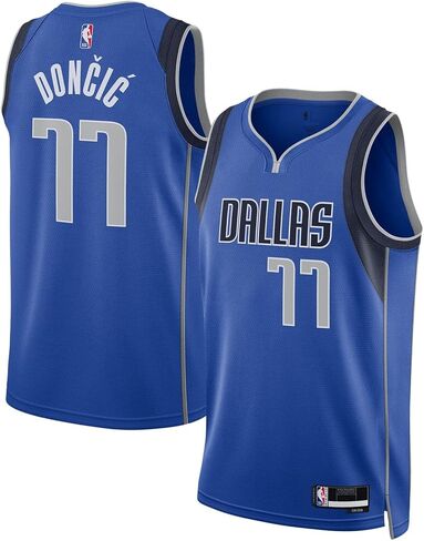 لوكا دونسيتش دالاس مافريكس NBA Boys Youth 8-20 Blue Icon Edition Swingman Jersey in Saudi Arabia