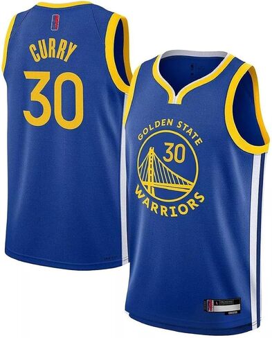 Stephen Curry Adult Blue Icon Edition Swingman Jersey -Large in Saudi Arabia