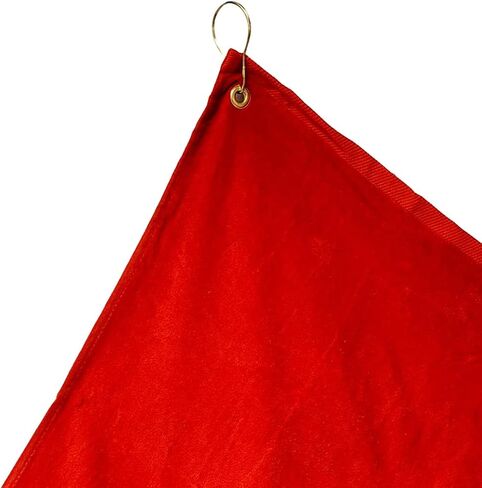 Cotton Golf Bag Towel with Clip (Red) in Saudi Arabia