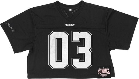 جيرسي صيفي للسيدات من Summer Walker، قميص رسمي لجولة Merch Crop Tour in Saudi Arabia
