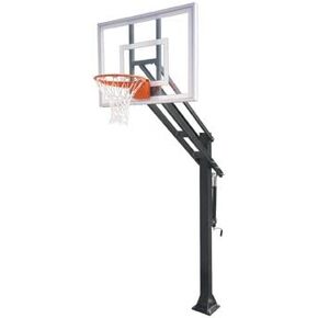 First Team Force III Steel-Acrylic In Ground Adjustable Basketball System44; Royal Blue in Kuwait