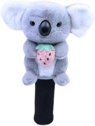 Koala Golf Headcover Golf Club Cover for Drivers Hybrid,Funny,Cartoon,Golf Gift,Golf Accessories Lovely Plush in Saudi Arabia