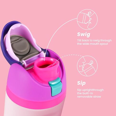 Replacement Lid for Owala Freesip Water Bottle, One Button Water Bottle Top Lid Compatible with Owala Cap 16oz 24oz 32oz 40oz, BPA-Free in Saudi Arabia