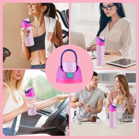 Replacement Lid for Owala Freesip Water Bottle, One Button Water Bottle Top Lid Compatible with Owala Cap 16oz 24oz 32oz 40oz, BPA-Free in Saudi Arabia