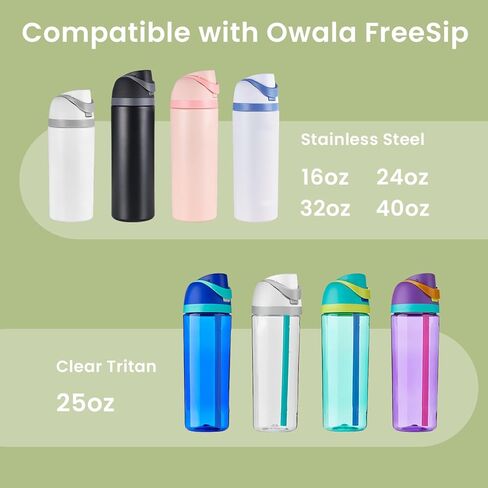 Replacement Lid for Owala Freesip Water Bottle, One Button Water Bottle Top Lid Compatible with Owala Cap 16oz 24oz 32oz 40oz, BPA-Free in Saudi Arabia