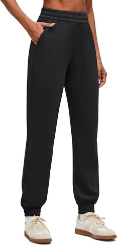 G4Free Smoofit Modal Soft Women's Joggers Inner Drawstring Sweatpants Casual Pants with Pockets Cinch Bottom in Saudi Arabia