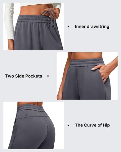 G4Free Smoofit Modal Soft Women's Joggers Inner Drawstring Sweatpants Casual Pants with Pockets Cinch Bottom in Saudi Arabia