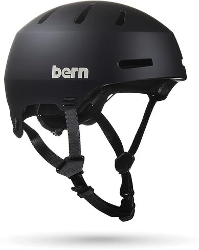 Bern Macon 2.0 MIPS Adult Multisport Helmet with Rotational Impact Safety│Adjustable│Adapts to All Seasons│Fully Certified in Saudi Arabia