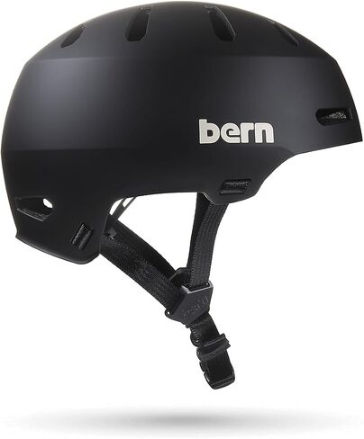 Bern Macon 2.0 MIPS Adult Multisport Helmet with Rotational Impact Safety│Adjustable│Adapts to All Seasons│Fully Certified in Saudi Arabia