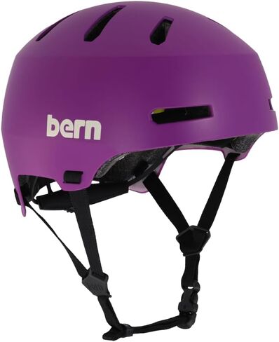 Bern Macon 2.0 MIPS Adult Multisport Helmet with Rotational Impact Safety│Adjustable│Adapts to All Seasons│Fully Certified in Kuwait
