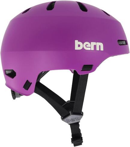 Bern Macon 2.0 MIPS Adult Multisport Helmet with Rotational Impact Safety│Adjustable│Adapts to All Seasons│Fully Certified in Kuwait