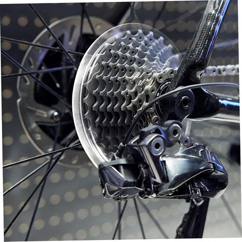 Kisangel 2Pcs Bike Flywheel Cover Durable Spoke Protector for Mountain Bikes Prevents Chain Misalignment Easy Installation Essential Bike Accessory for Cyclists in Saudi Arabia