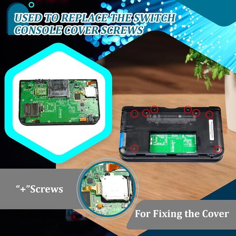 52PCS Full Screws Set for Nintendo New 3DS XL/LL Screw Replacement Console Head Accessories Parts with Repair Tools in Saudi Arabia