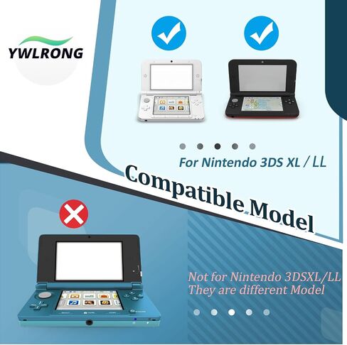 52PCS Full Screws Set for Nintendo New 3DS XL/LL Screw Replacement Console Head Accessories Parts with Repair Tools in Saudi Arabia