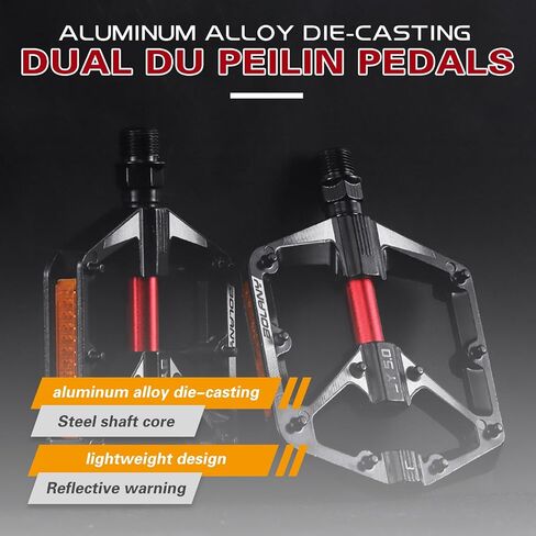 Road Bicycle Pedals, Bike Pedals, Road Bike Pedals, Mountain Bike Pedals, Lightweight, Universal Compatibility 9/16", Sealed Bearings, Waterproof Protection in Saudi Arabia