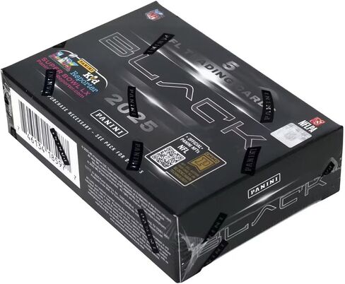 2025 Panini Black Football Hobby Trading Card Box (2 Autographs Per Box) in Saudi Arabia