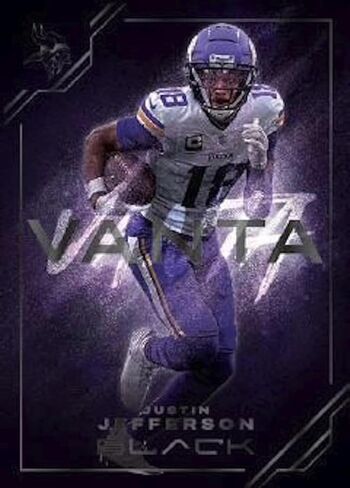 2025 Panini Black Football Hobby Trading Card Box (2 Autographs Per Box) in Saudi Arabia