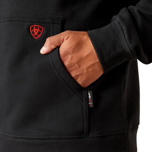 ARIAT Men's Flame Resistant Durastretch Work Hard Live Free Hoodie in Saudi Arabia