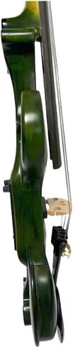 Professional Violin Set 4/4 5 String Green Electric Violin Solid Wood Instrument in Saudi Arabia