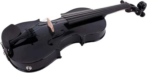 Professional Violin Set Black 5 String Electric Violin 4/4 Instrument Performance in Saudi Arabia