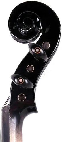 Professional Violin Set Black 5 String Electric Violin 4/4 Instrument Performance in Saudi Arabia