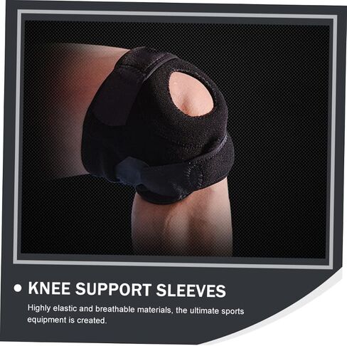 POPETPOP Knee Wraps for Running Workout Sports Knee Support Stabilizer Protector Comfortable Padding for Basketball Gym Soccer Cycling in Saudi Arabia