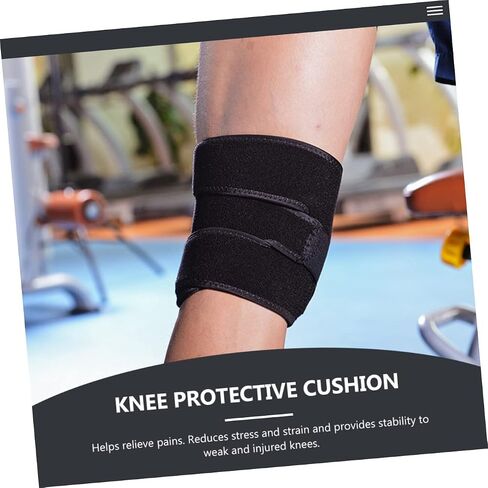 POPETPOP Knee Wraps for Running Workout Sports Knee Support Stabilizer Protector Comfortable Padding for Basketball Gym Soccer Cycling in Saudi Arabia