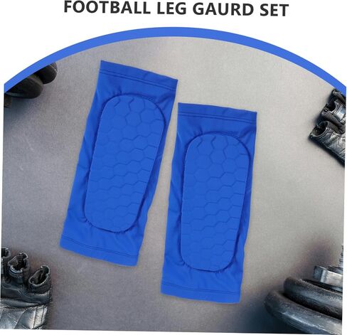 Toyvian Football Shin Guards Honeycomb Padding Soccer Shin Pads Protection for Men Women Boys and Girls Breathable Impact Resistant in Saudi Arabia