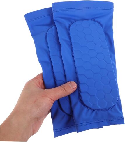 Toyvian Football Shin Guards Honeycomb Padding Soccer Shin Pads Protection for Men Women Boys and Girls Breathable Impact Resistant in Saudi Arabia