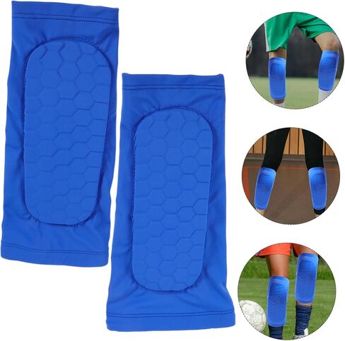 Toyvian Football Shin Guards Honeycomb Padding Soccer Shin Pads Protection for Men Women Boys and Girls Breathable Impact Resistant in Saudi Arabia