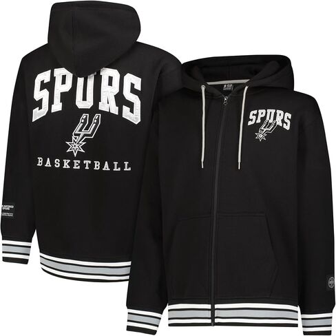 Ultra Game Adults NBA Official Super Soft MVP Full Zip Hoodie Jacket, San Antonio Spurs, Team Color, Large in Saudi Arabia