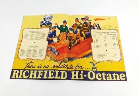 1936 College of Pacific at St. Mary's College Football Program 11-26-36 - College Programs in Saudi Arabia